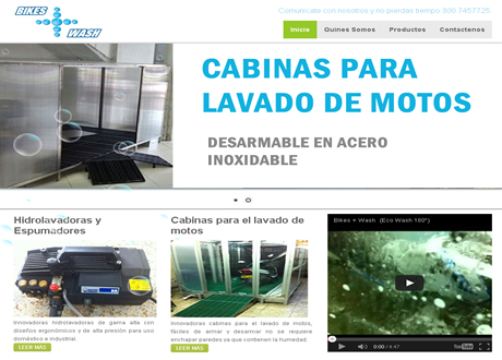 posicionamiento pagina web - empresa lavadero de motos